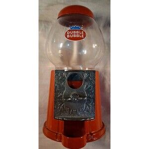 Dubble Bubble Gumball Machine  9" Coin Bank Gum Candy Dispenser